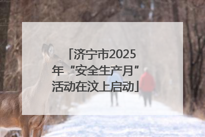济宁市2025年“安全生产月”活动在汶上启动